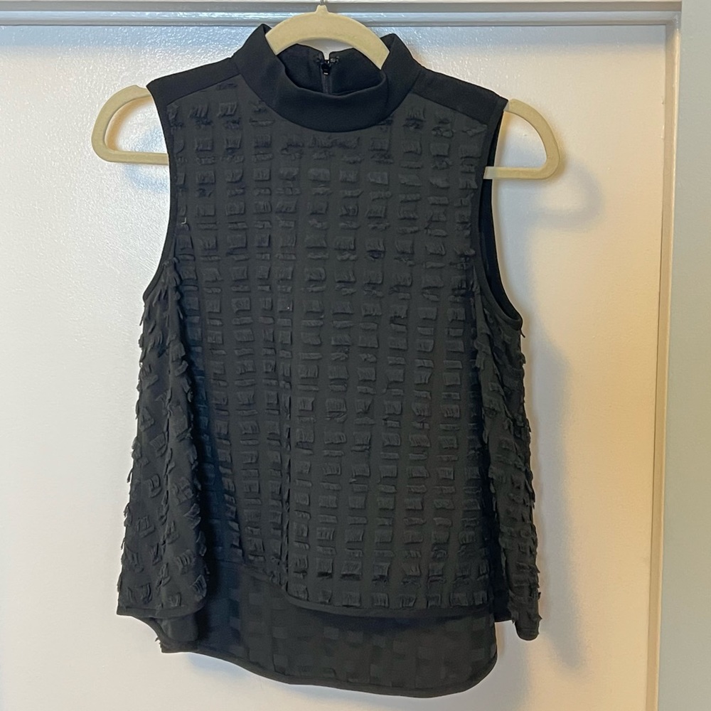 Tibi mock sleeveless turtleneck